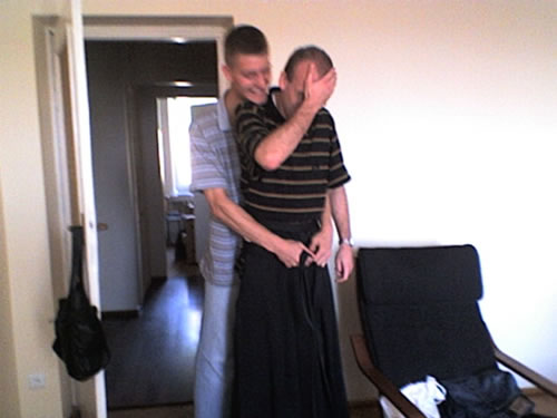 Adrian i jego pierwsza hakama