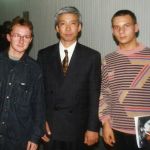 Spotkanie z Doshu Moriteru Ueshiba
(wnuk założyciela aikido), 1996